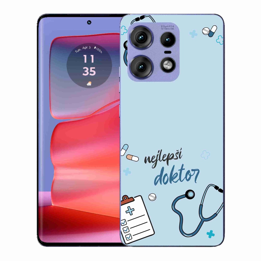 Gélový kryt mmCase na Motorola Edge 50 Pro - najlepší doktor