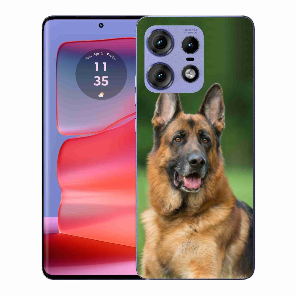 Gélový kryt mmCase na Motorola Edge 50 Pro - nemecký ovčiak