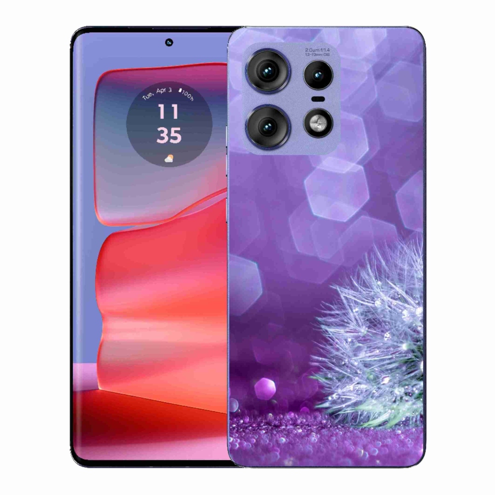 Gélový kryt mmCase na Motorola Edge 50 Pro - odkvitnutá púpava 2
