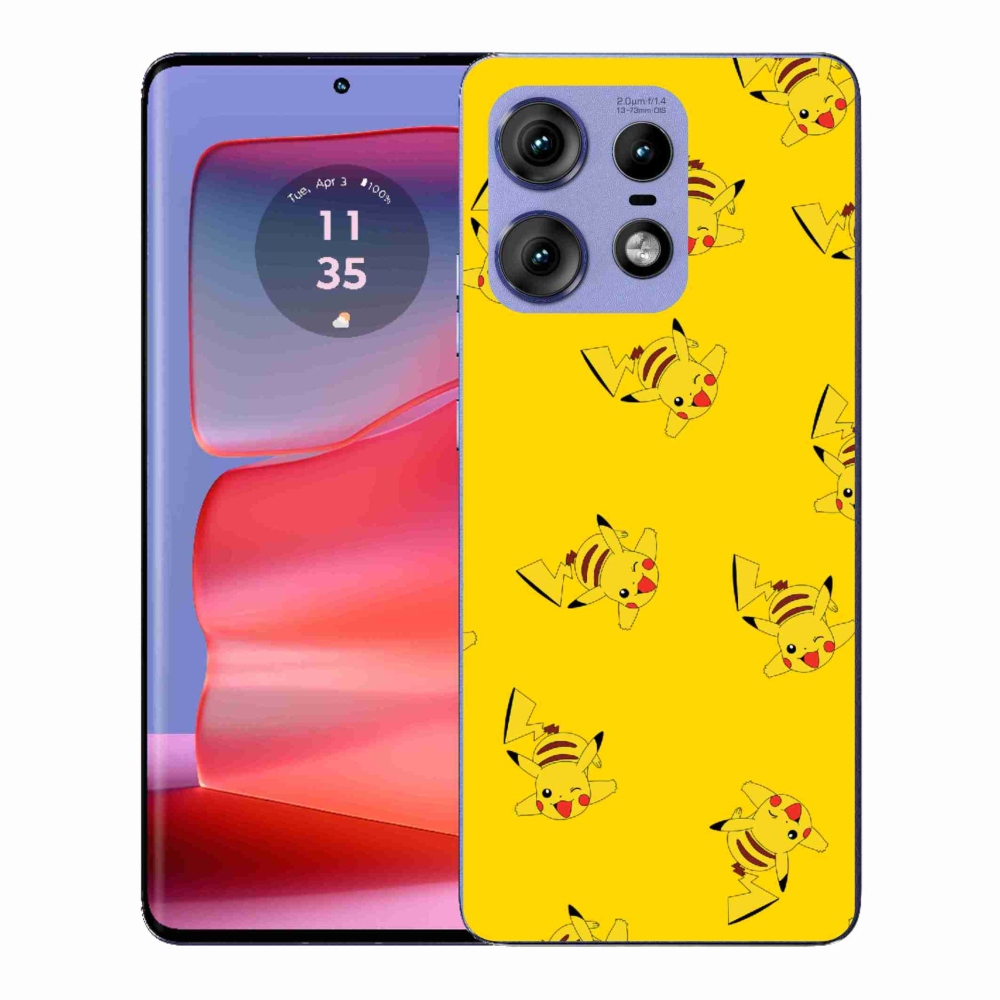 Gélový kryt mmCase na Motorola Edge 50 Pro - pikachu