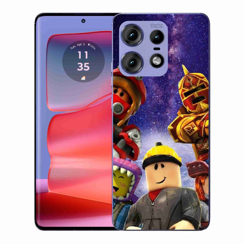 Gélový kryt mmCase na Motorola Edge 50 Pro - roblox 3