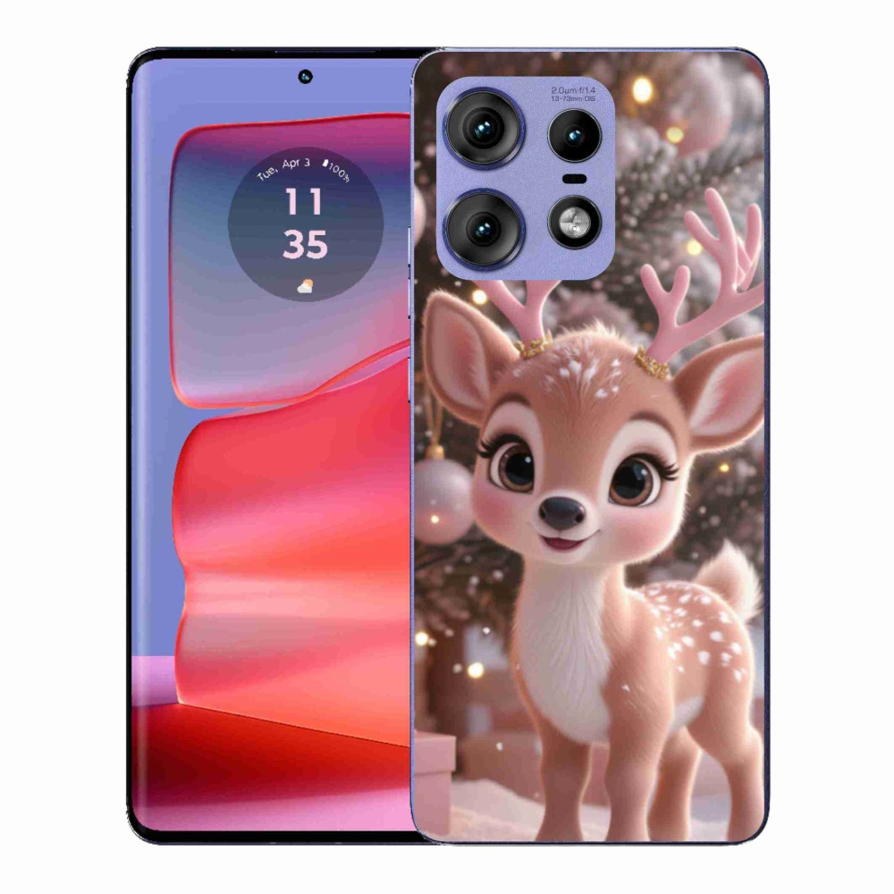 Gélový kryt mmCase na Motorola Edge 50 Pro - roztomilý sob