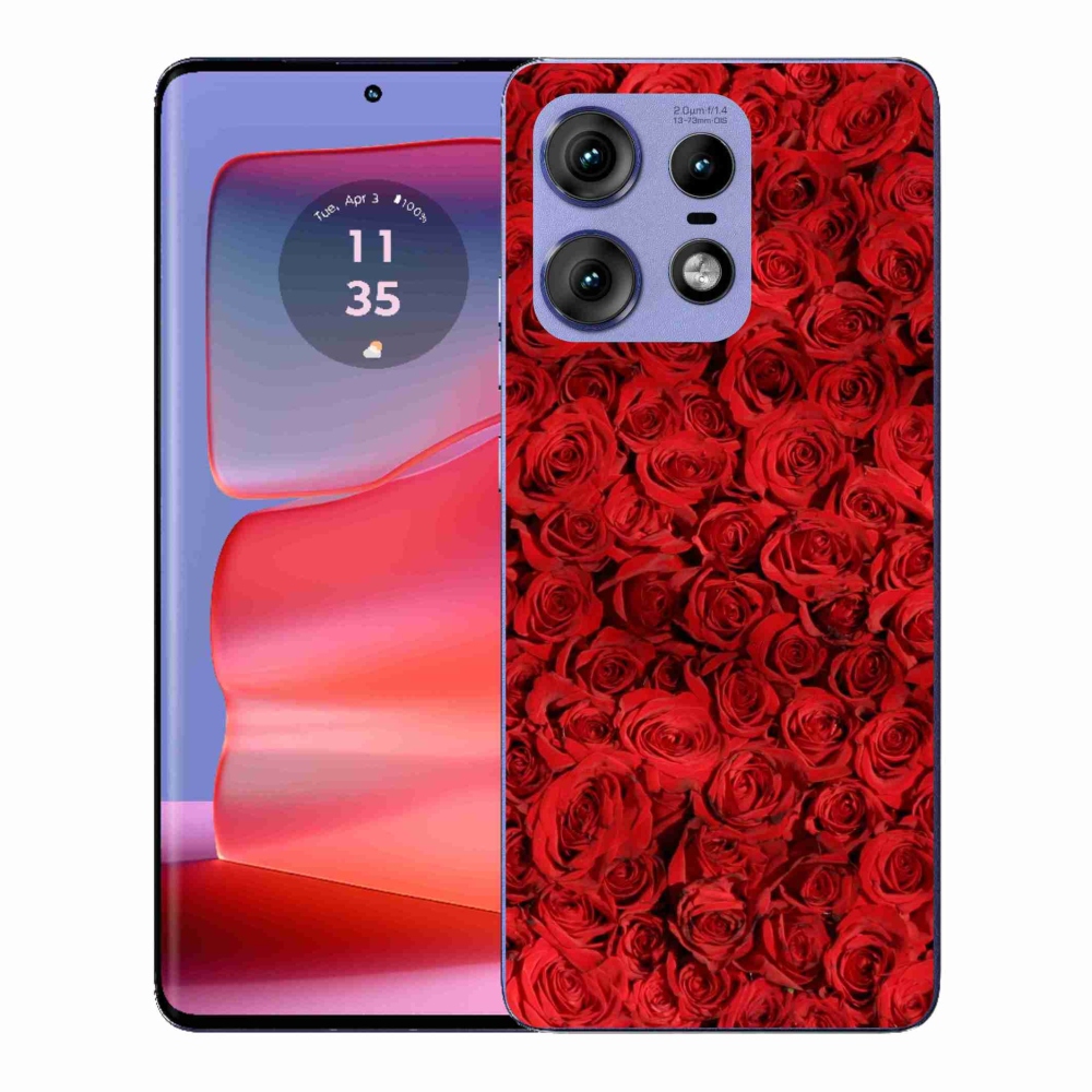Gélový kryt mmCase na Motorola Edge 50 Pro - ruža
