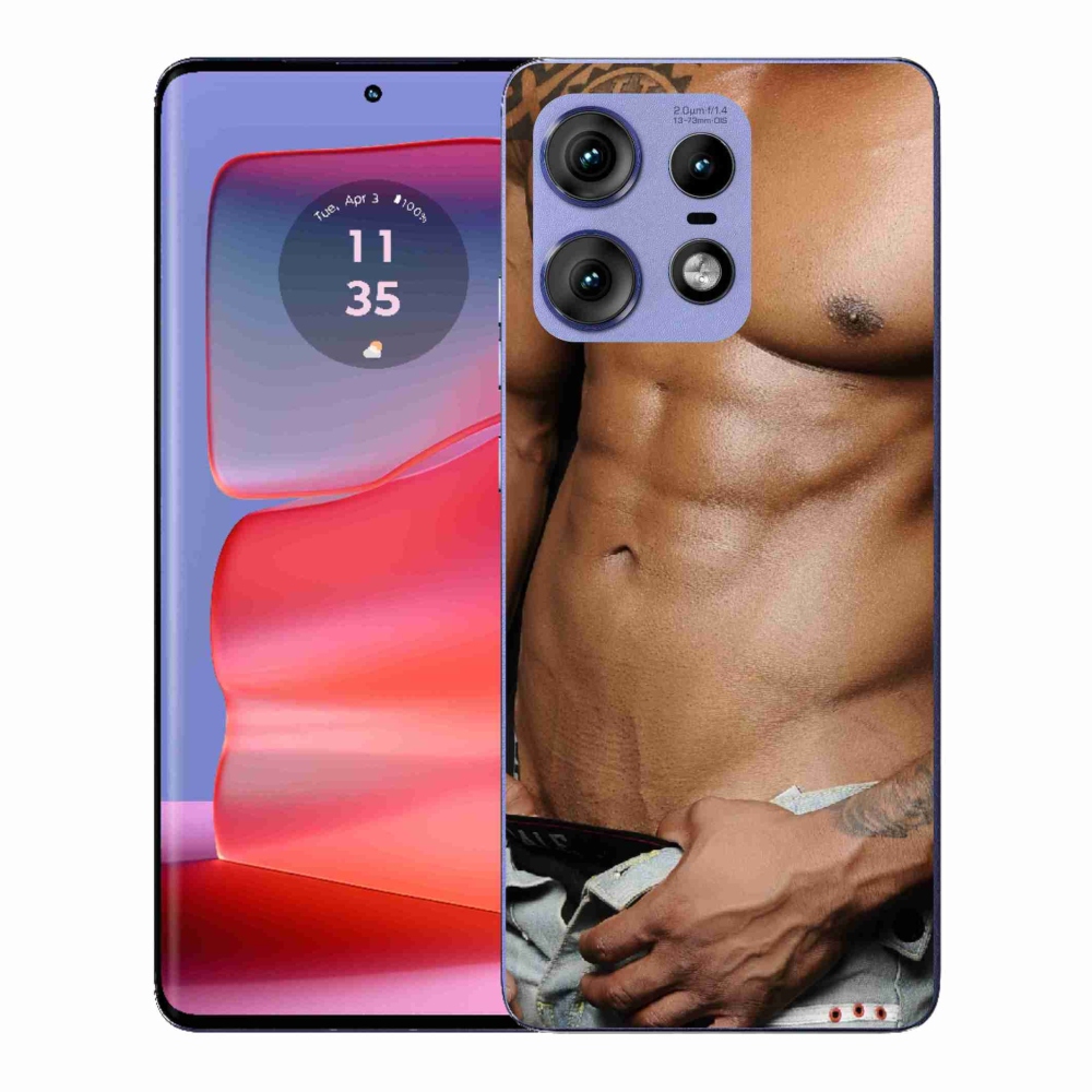Gélový kryt mmCase na Motorola Edge 50 Pro - sexy muž