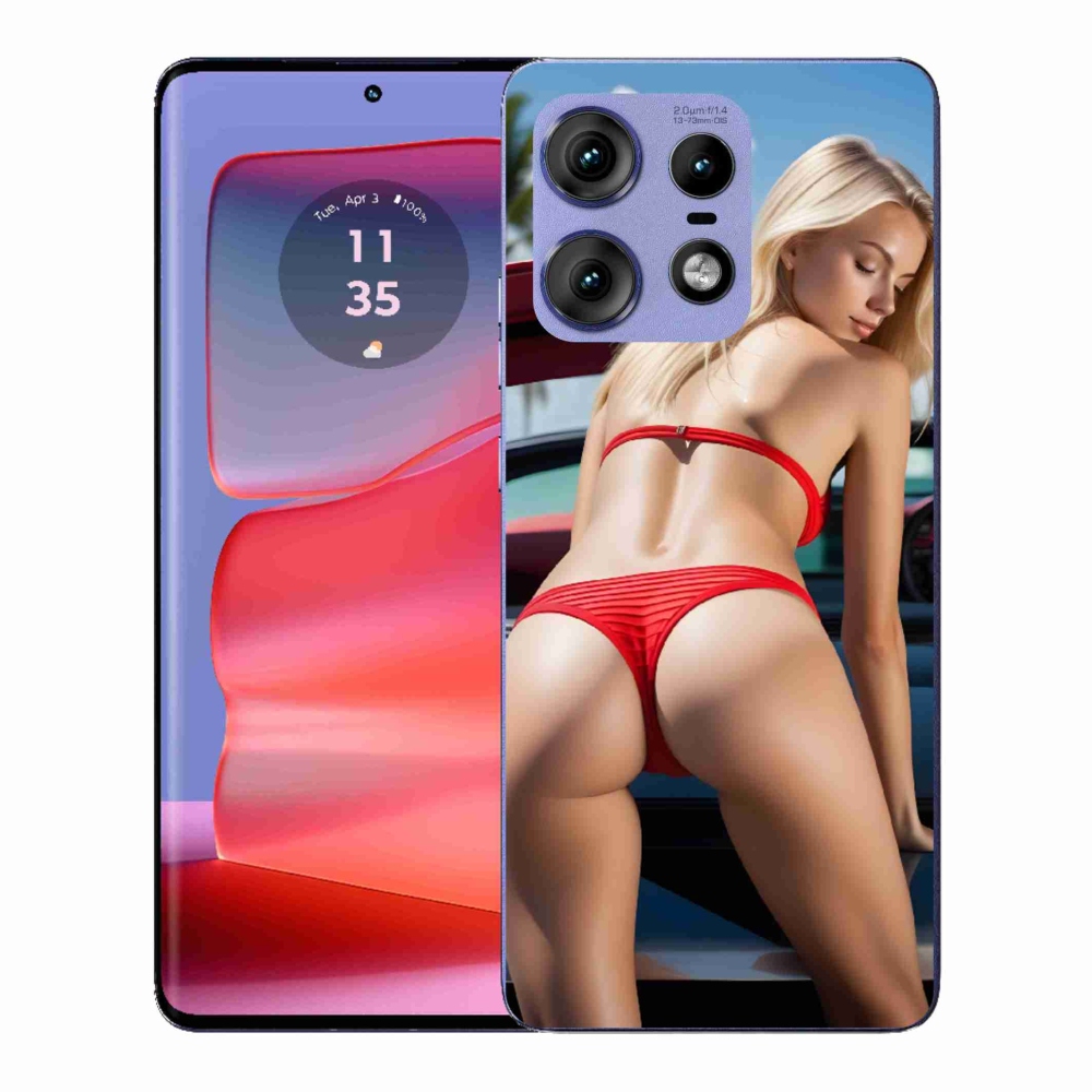 Gélový kryt mmCase na Motorola Edge 50 Pro - sexy žena 2