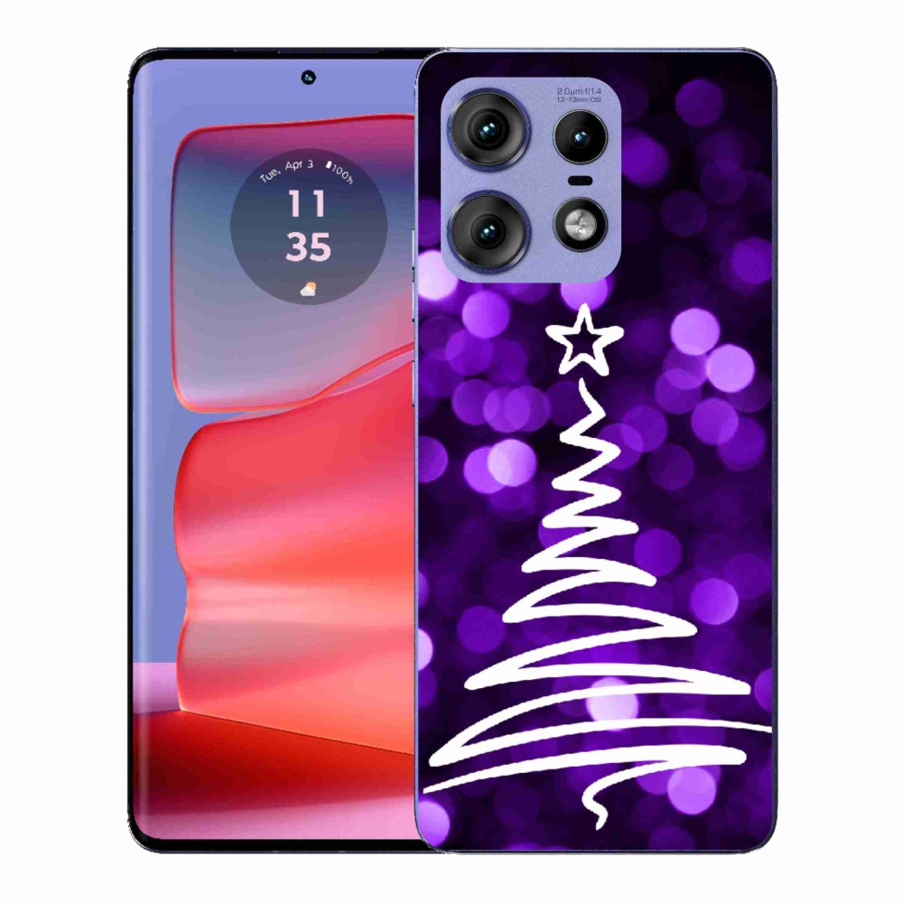 Gélový kryt mmCase na Motorola Edge 50 Pro - stromček