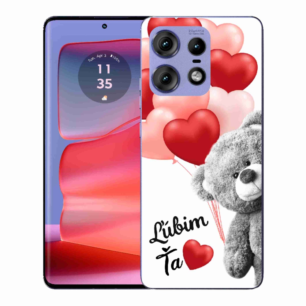 Gélový kryt mmCase na Motorola Edge 50 Pro - ľúbim ťa sk