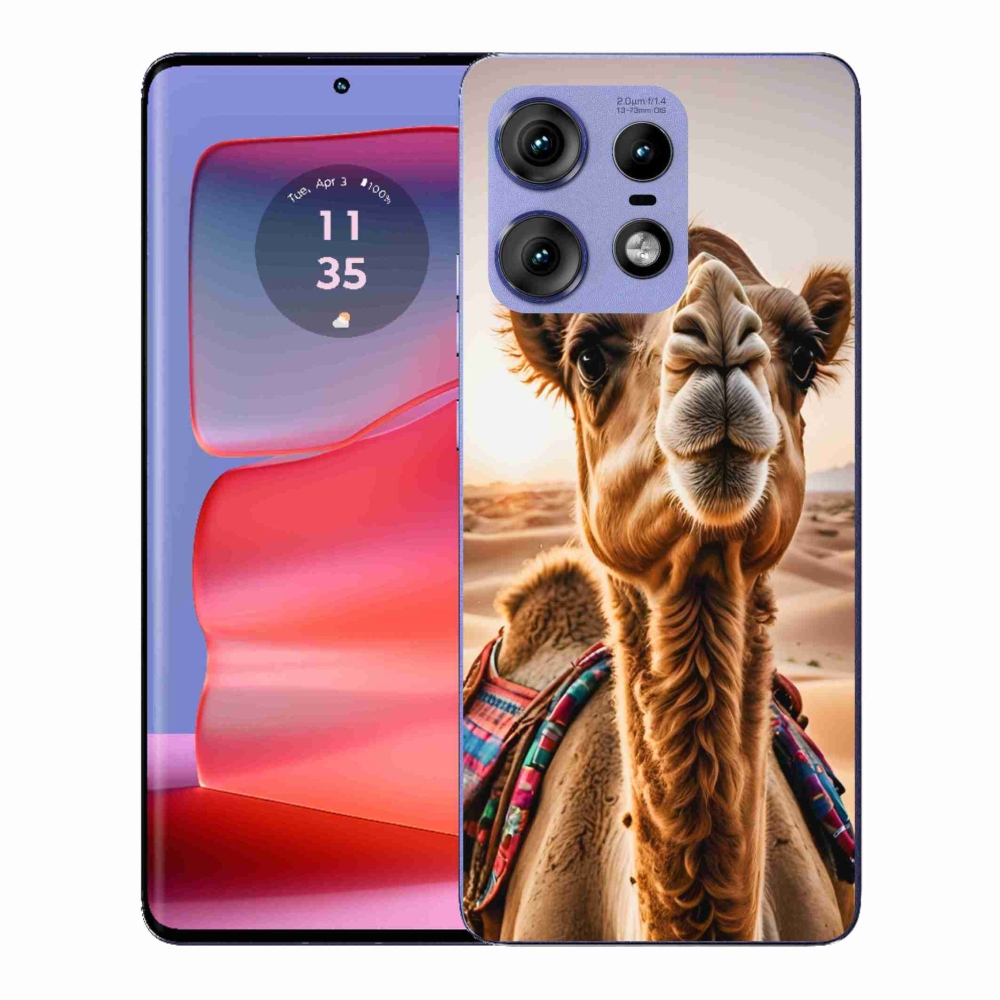Gélový kryt mmCase na Motorola Edge 50 Pro - ťava