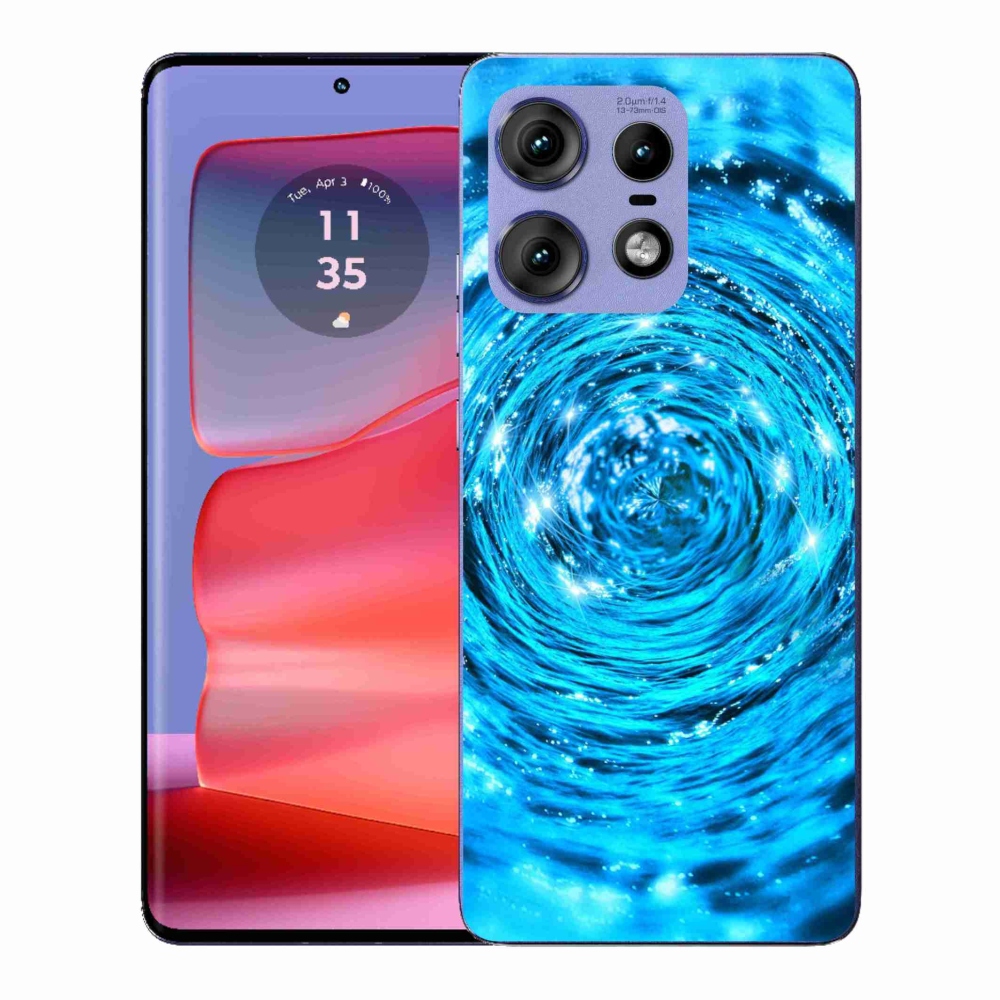 Gélový kryt mmCase na Motorola Edge 50 Pro - vodný vír