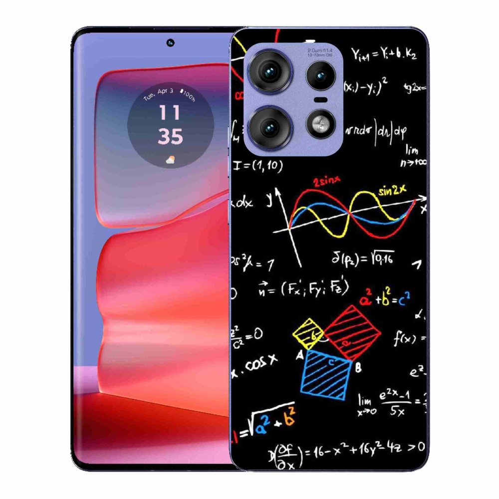 Gélový kryt mmCase na Motorola Edge 50 Pro - vzorčeky