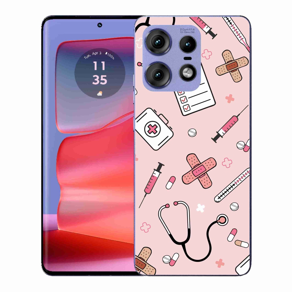 Gélový kryt mmCase na Motorola Edge 50 Pro - zdravotníctvo 2