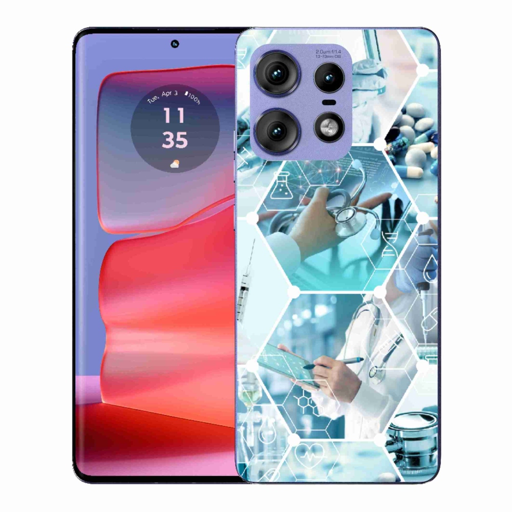Gélový kryt mmCase na Motorola Edge 50 Pro - zdravotníctvo