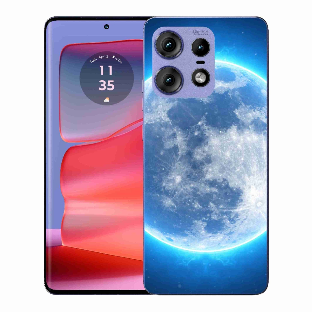 Gélový kryt mmCase na Motorola Edge 50 Pro - zemegule