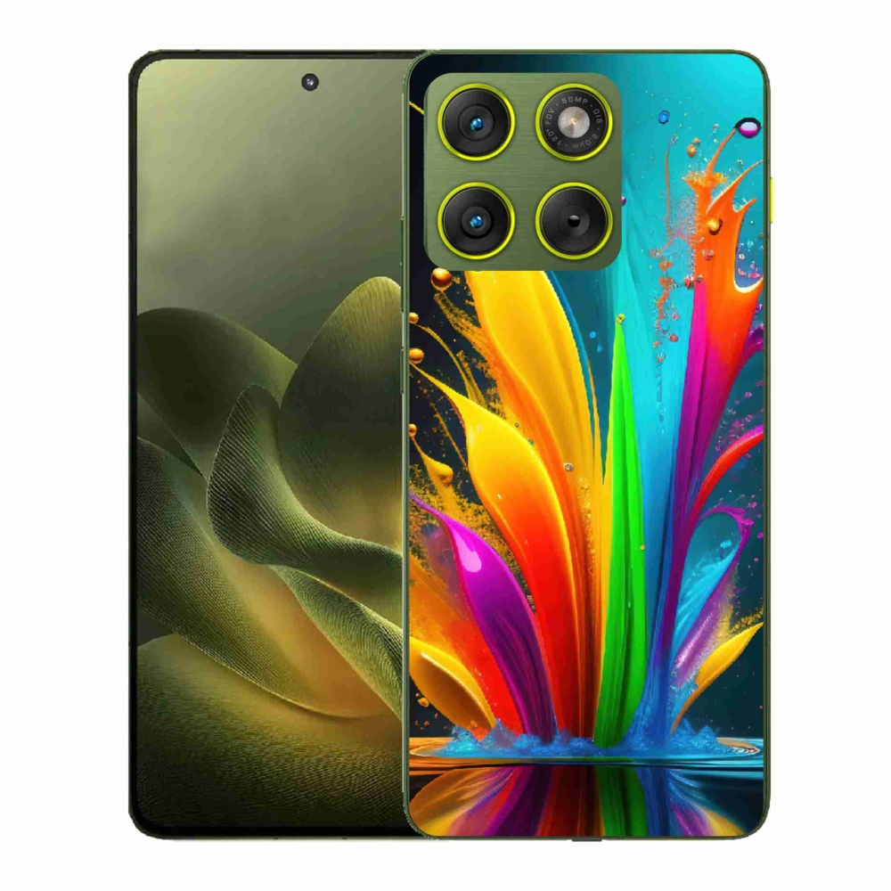 Gélový kryt mmCase na Motorola Edge 70 - abstraktný motív 1