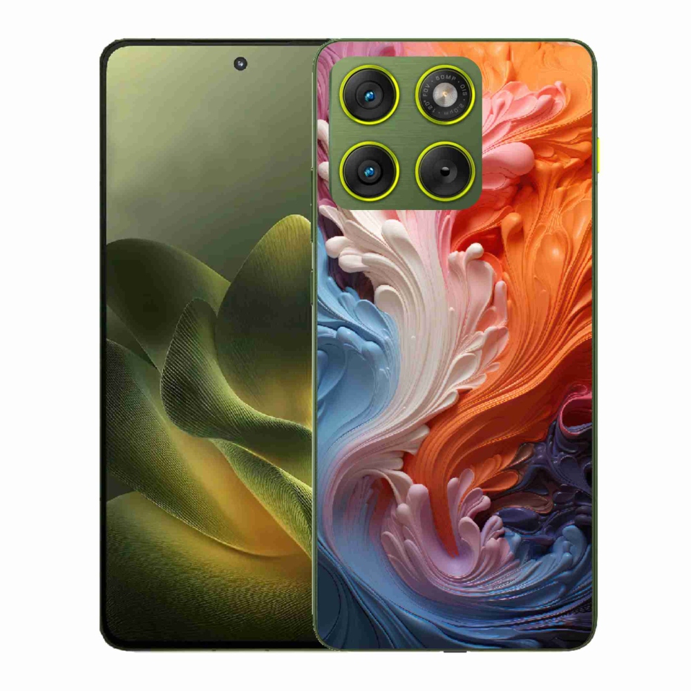 Gélový kryt mmCase na Motorola Edge 70 - abstraktný motív 8