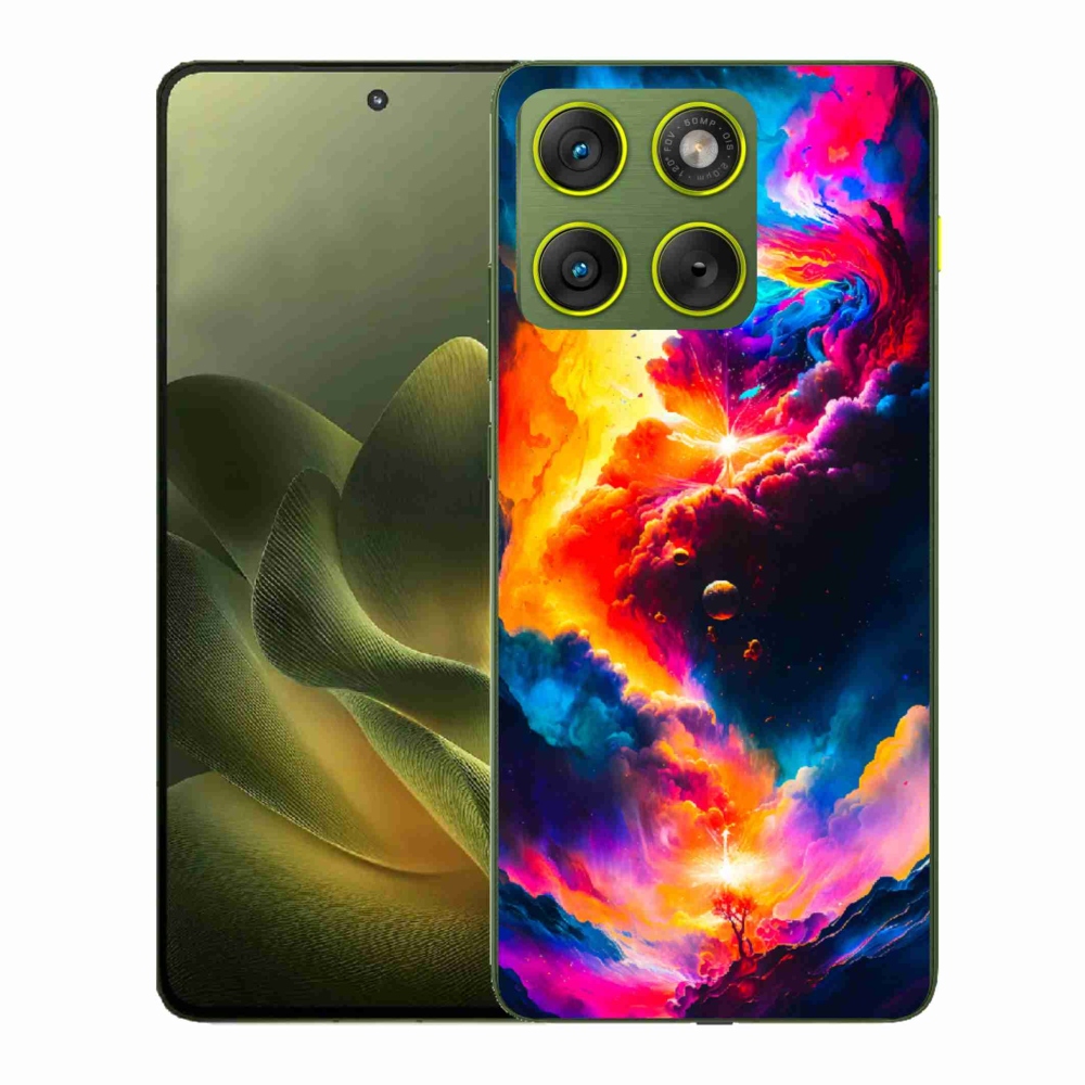 Gélový kryt mmCase na Motorola Edge 70 - abstraktný motív