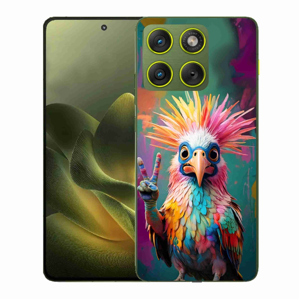Gélový kryt mmCase na Motorola Edge 70 - farebný rebel