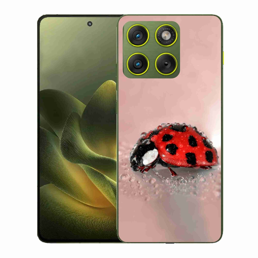 Gélový kryt mmCase na Motorola Edge 70 - lienka