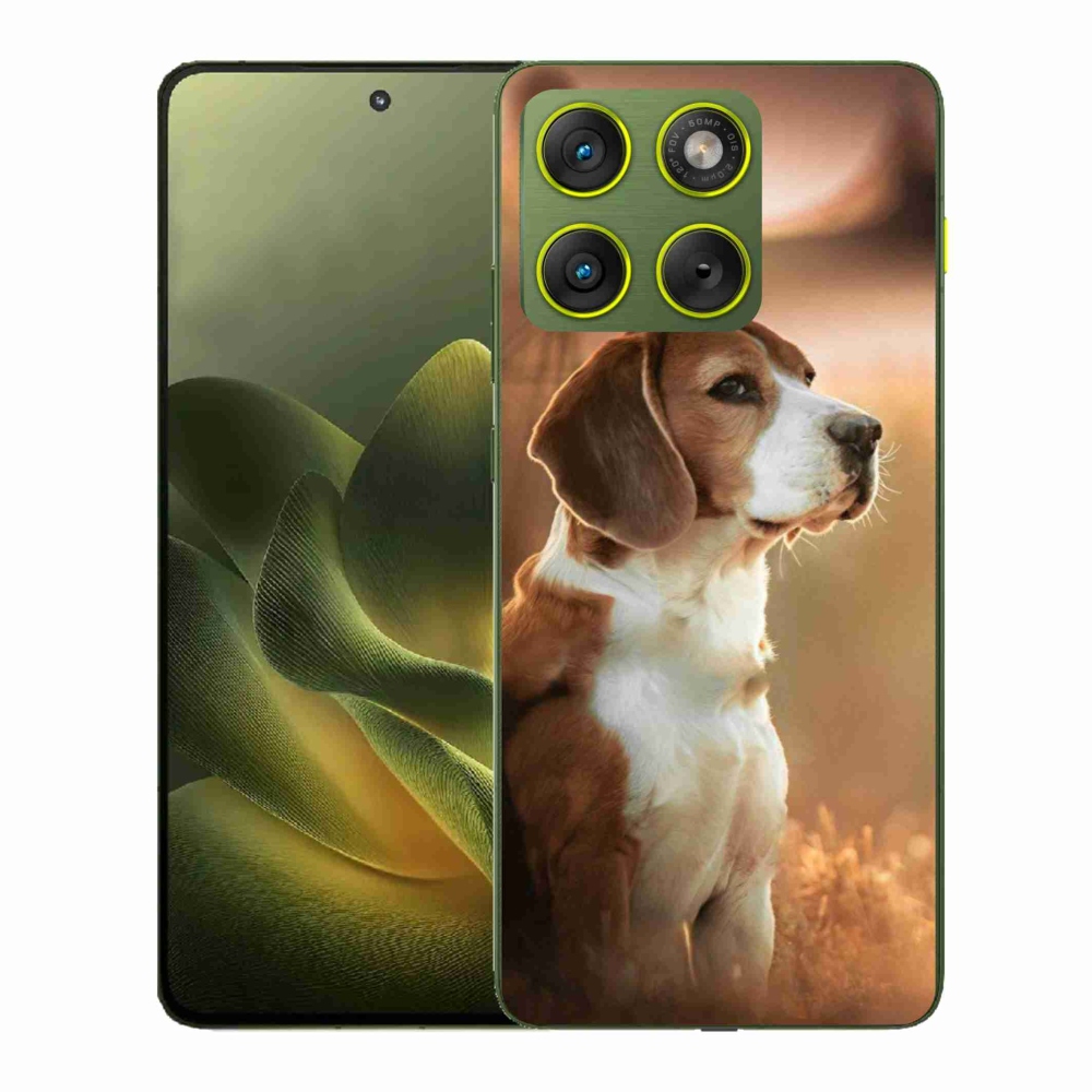 Gélový kryt mmCase na Motorola Edge 70 - bígl