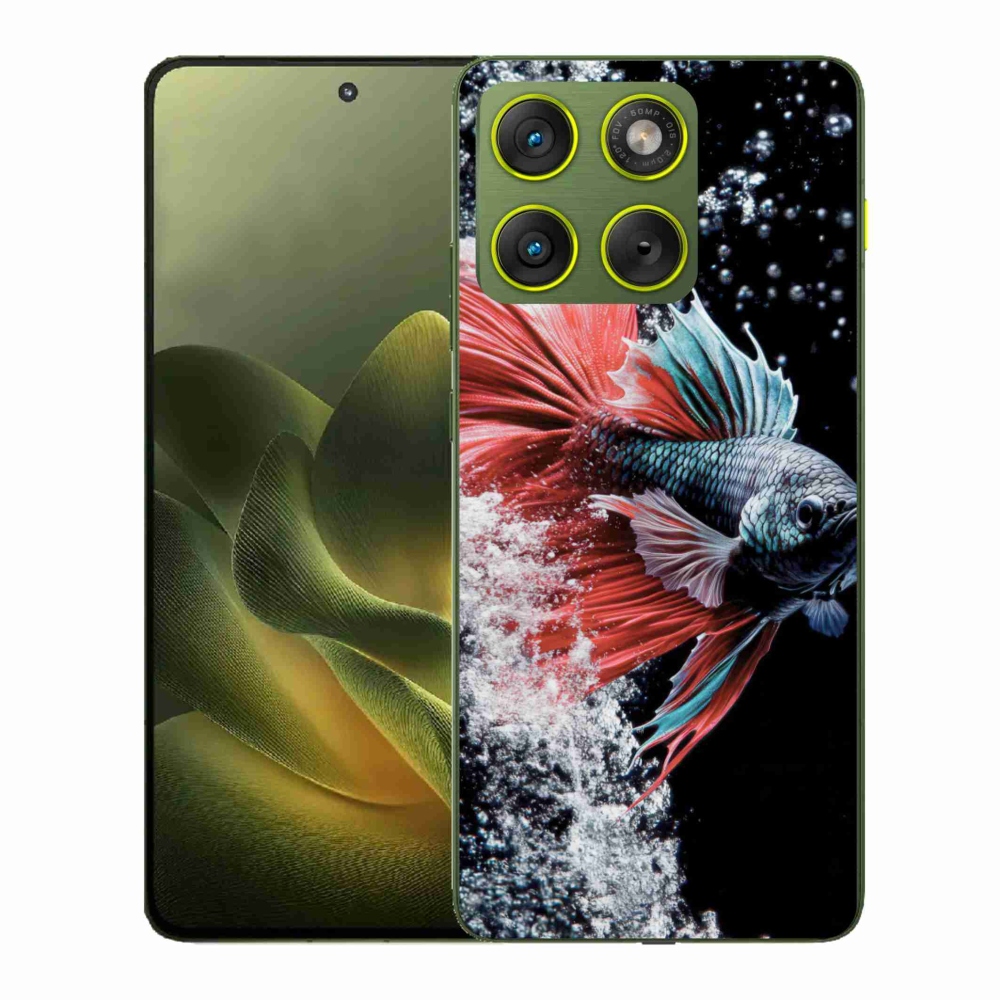 Gélový kryt mmCase na Motorola Edge 70 - bojovníčka pestrá