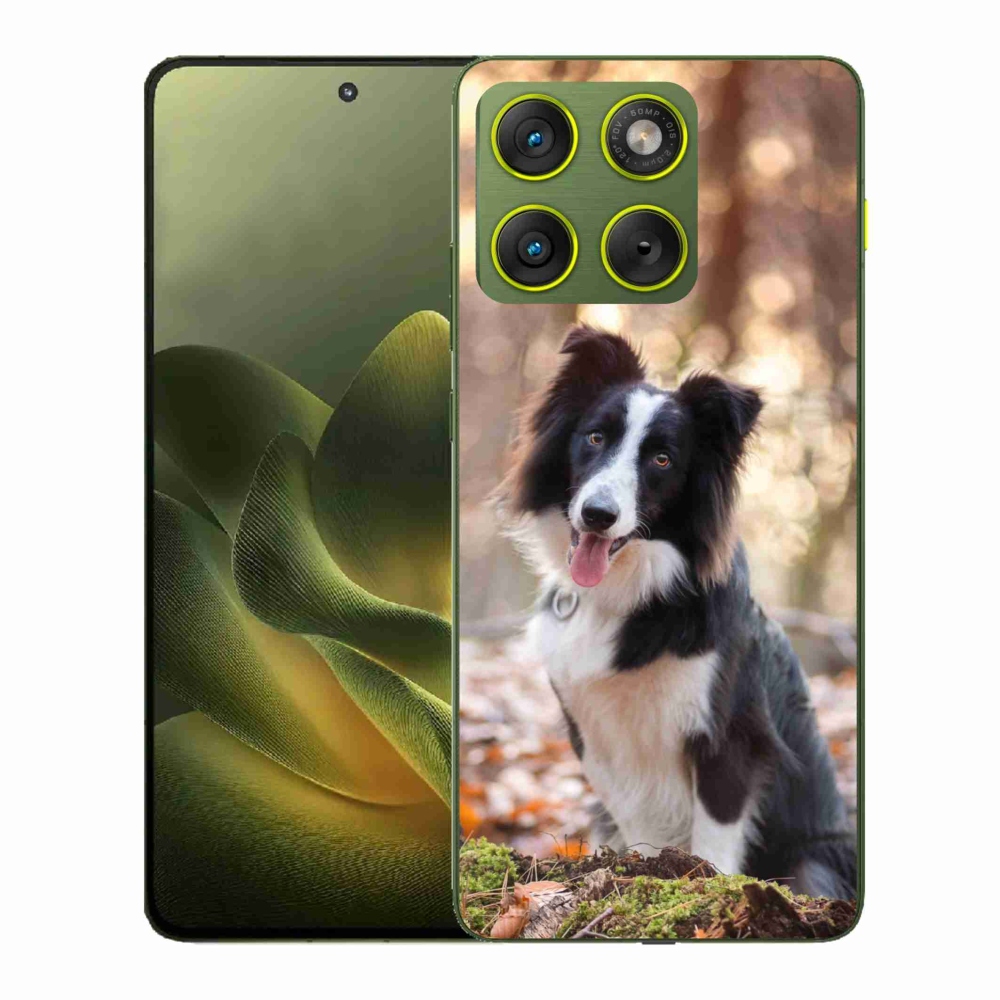 Gélový kryt mmCase na Motorola Edge 70 - border kólia 1