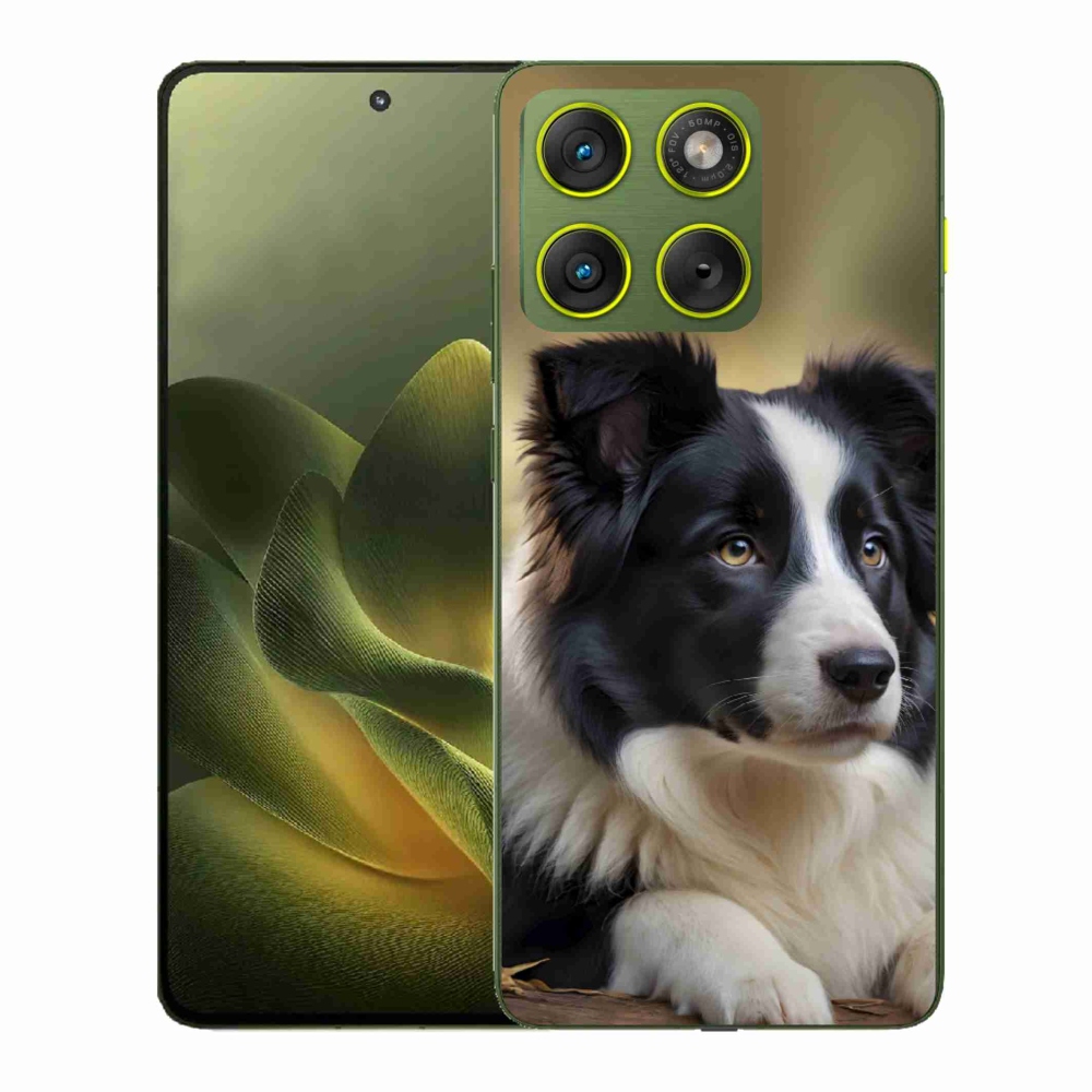 Gélový kryt mmCase na Motorola Edge 70 - border kólia 2