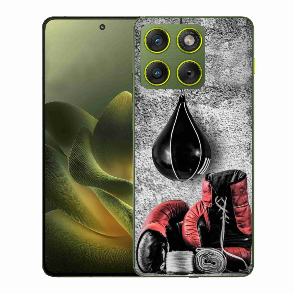 Gélový kryt mmCase na Motorola Edge 70 - boxovacie vrece a rukavice