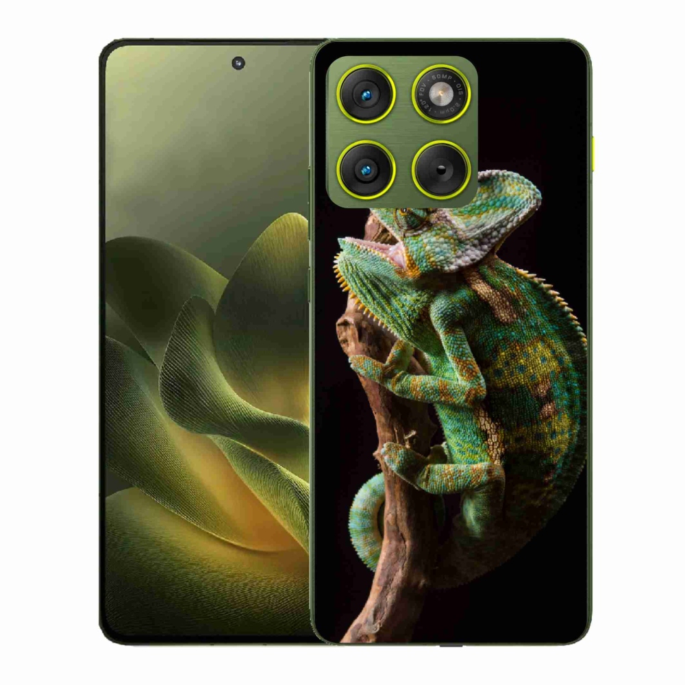 Gélový kryt mmCase na Motorola Edge 70 - chameleón