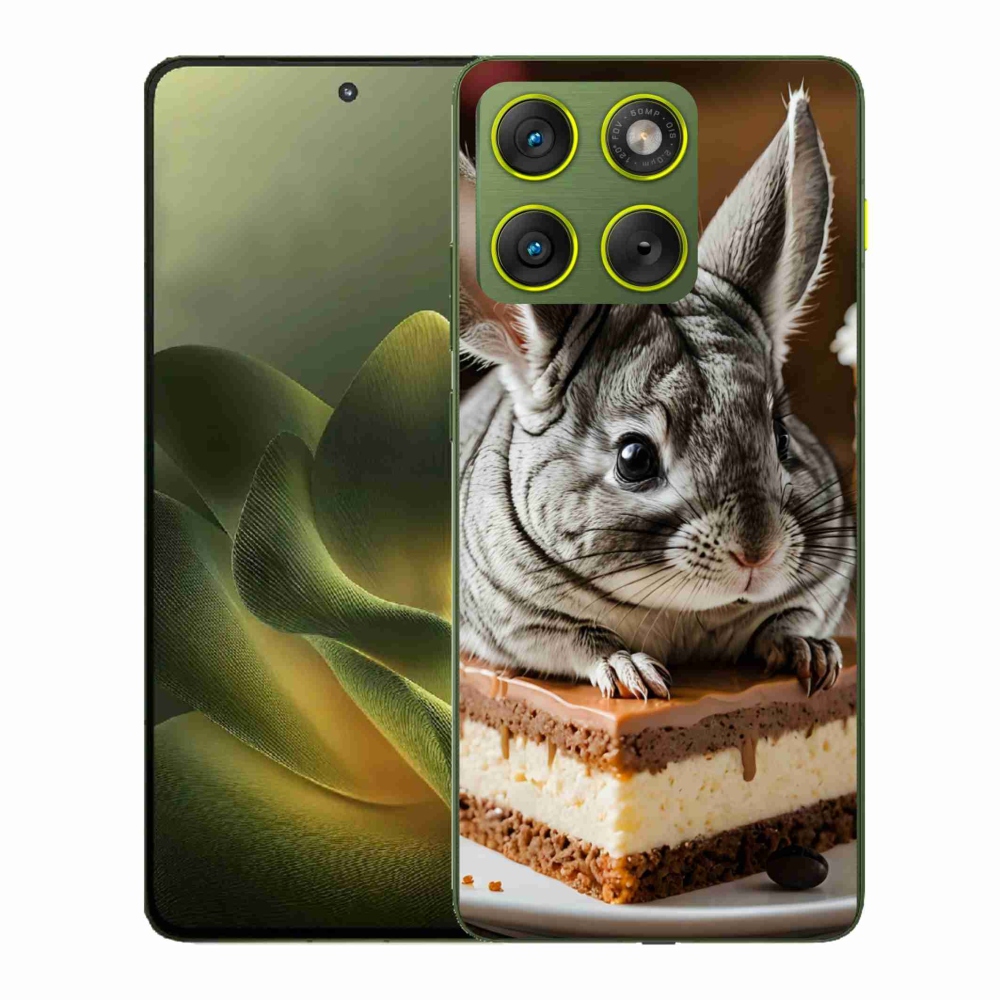 Gélový kryt mmCase na Motorola Edge 70 - činčila