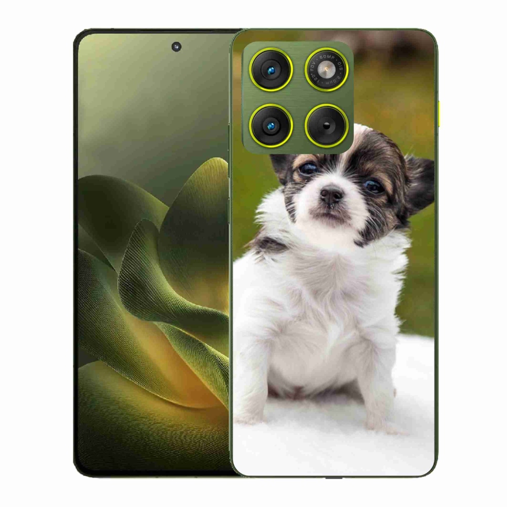 Gélový kryt mmCase na Motorola Edge 70 - čivava 4
