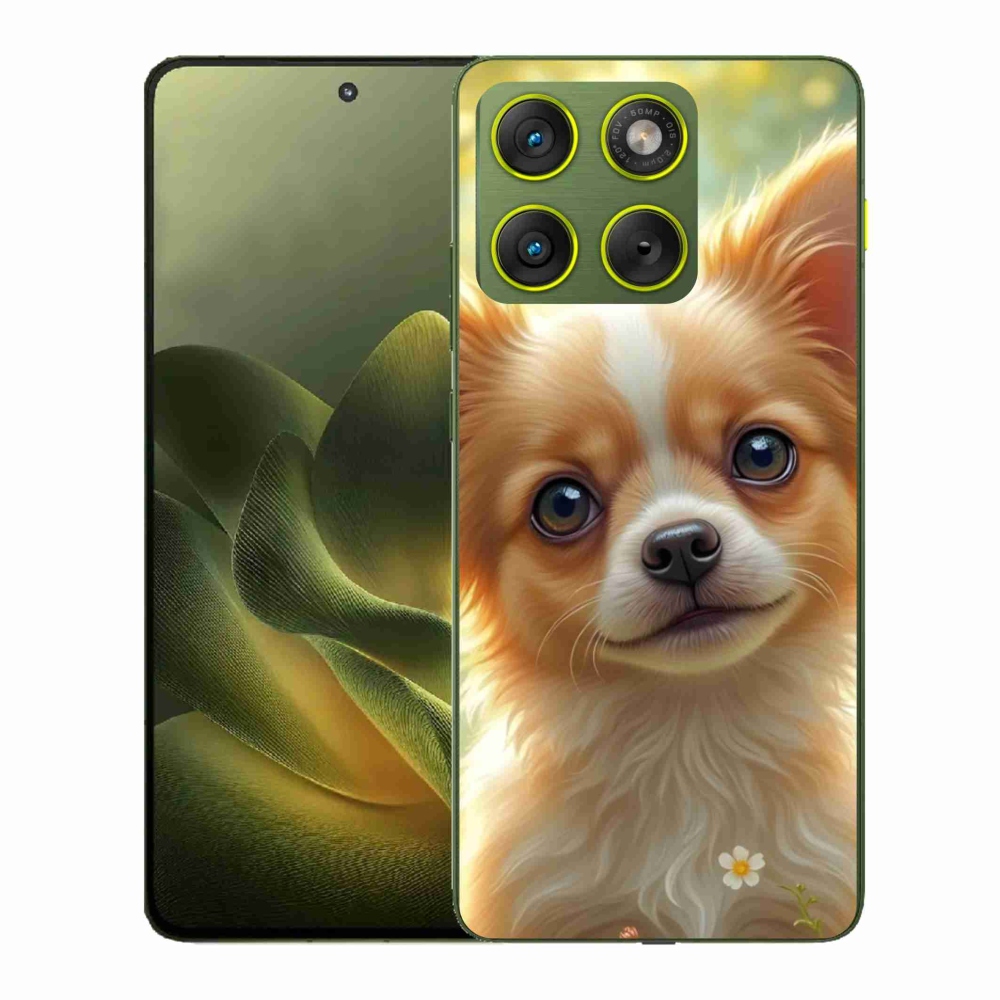 Gélový kryt mmCase na Motorola Edge 70 - čivava 5
