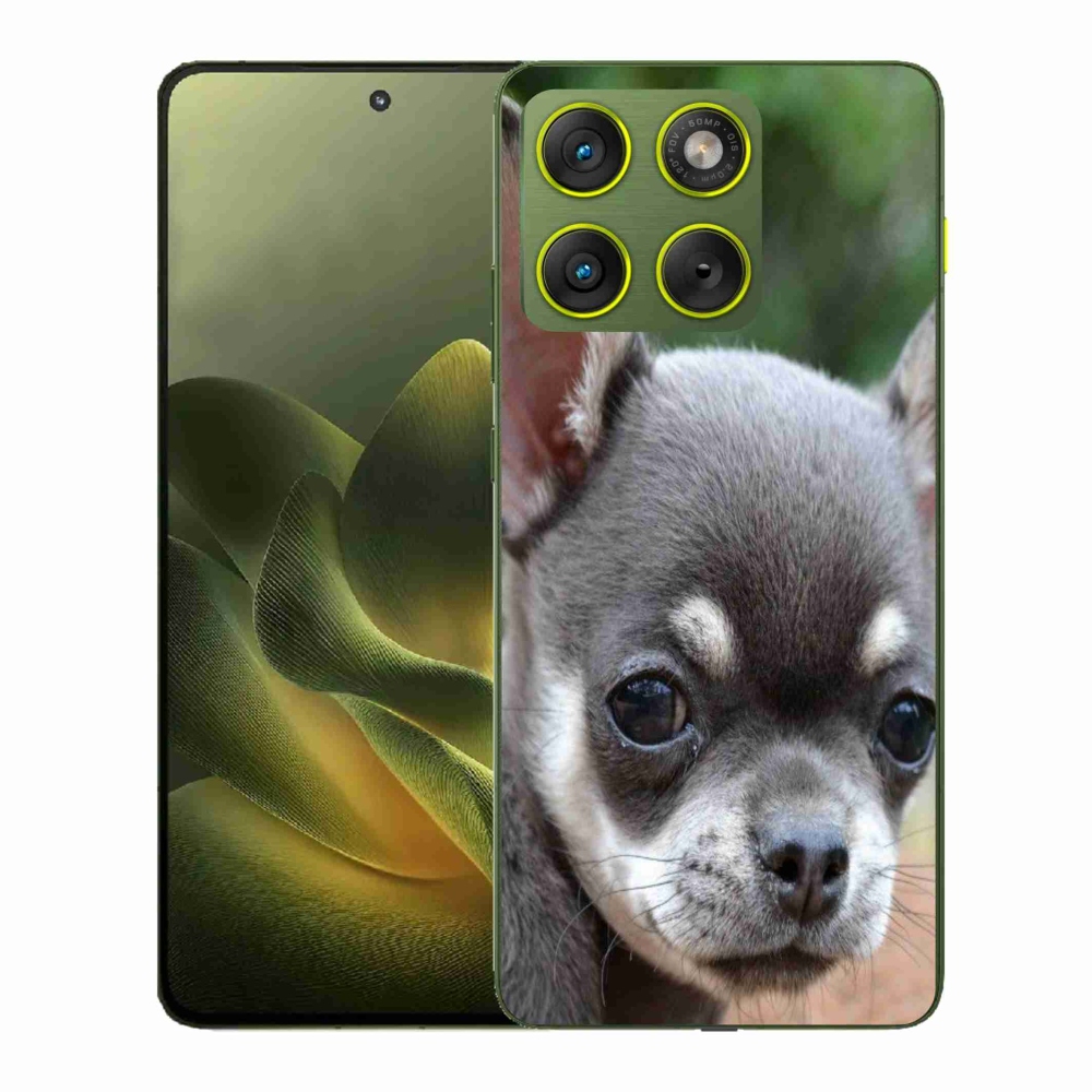 Gélový kryt mmCase na Motorola Edge 70 - čivava