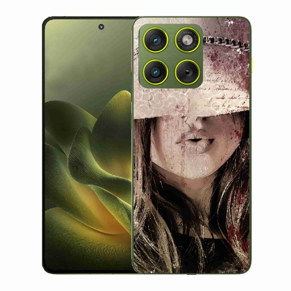 Gélový kryt mmCase na Motorola Edge 70 - dievča