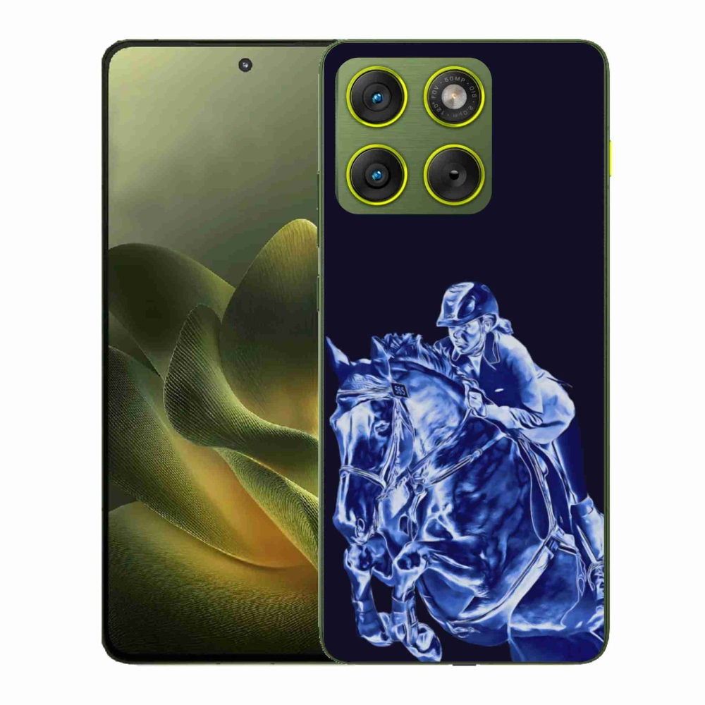 Gélový kryt mmCase na Motorola Edge 70 - dostihový kôň