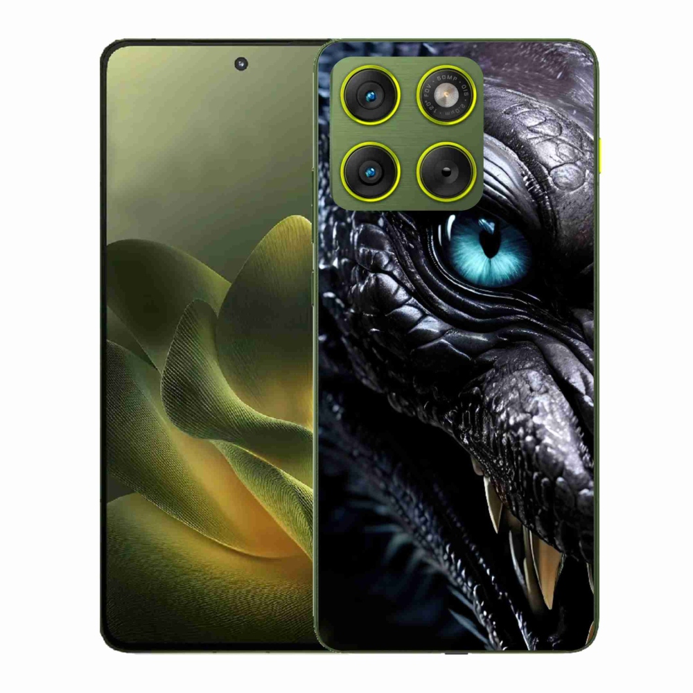 Gélový kryt mmCase na Motorola Edge 70 - dračí pohľad