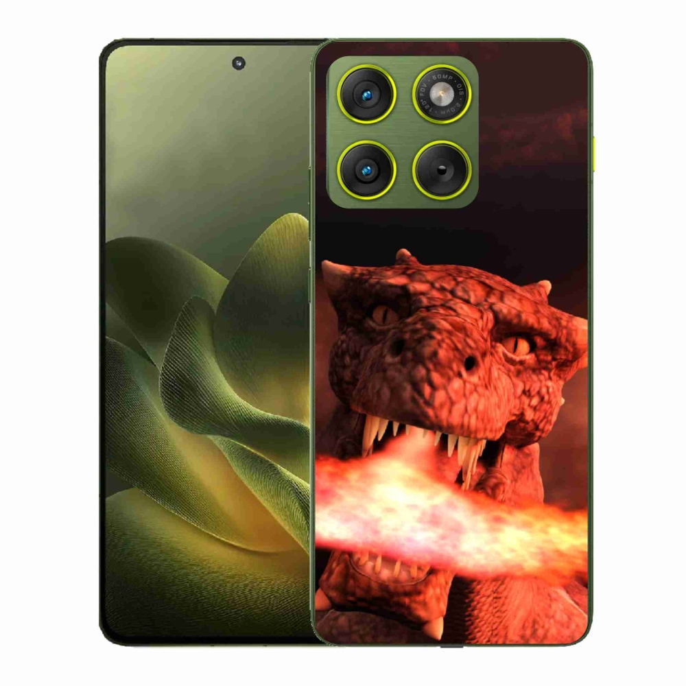 Gélový kryt mmCase na Motorola Edge 70 - drak