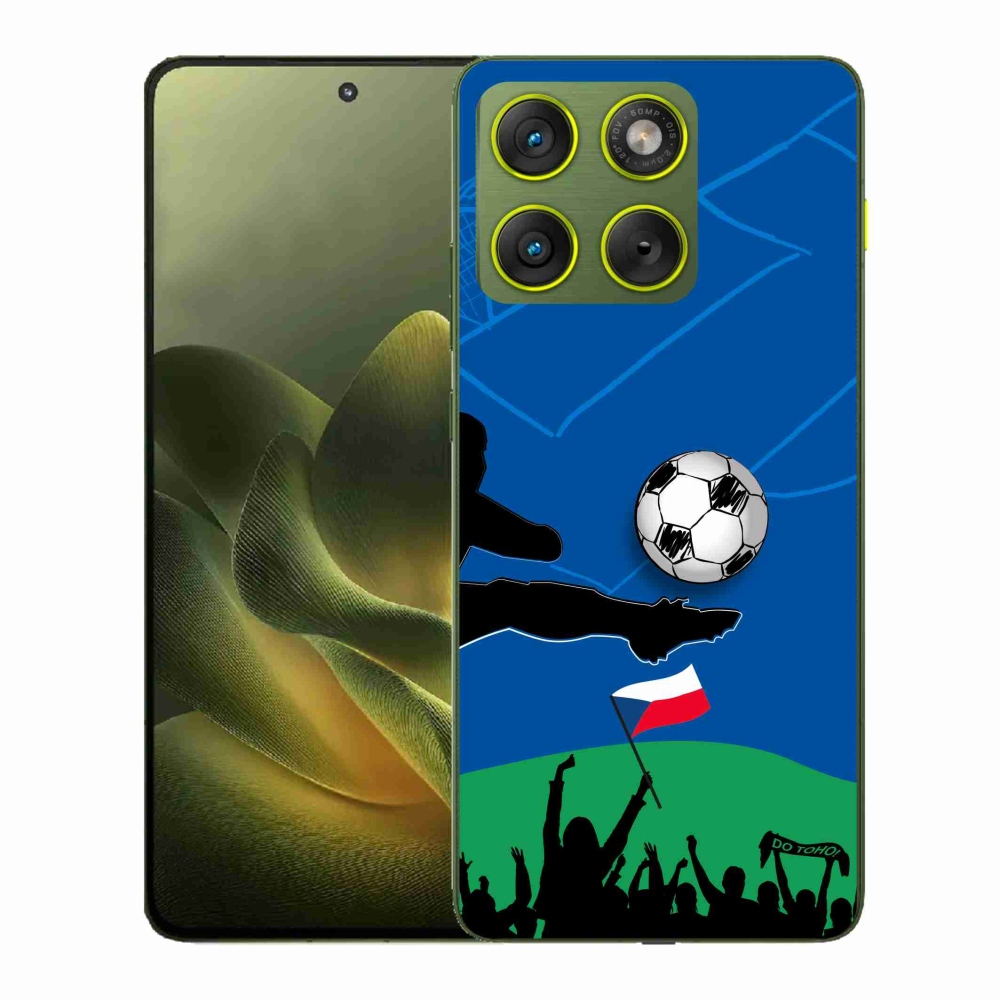 Gélový kryt mmCase na Motorola Edge 70 - fanúšikovia futbalu