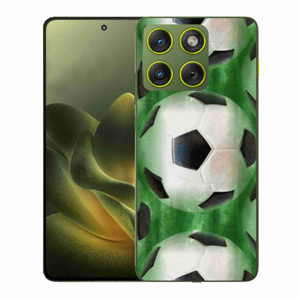 Gélový kryt mmCase na Motorola Edge 70 - futbalová lopta