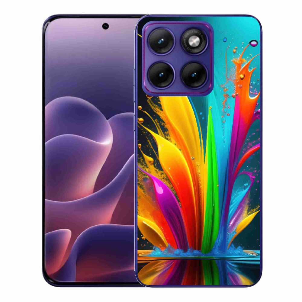Gélový kryt mmCase na Motorola Edge 70 Fusion - abstraktný motív 1