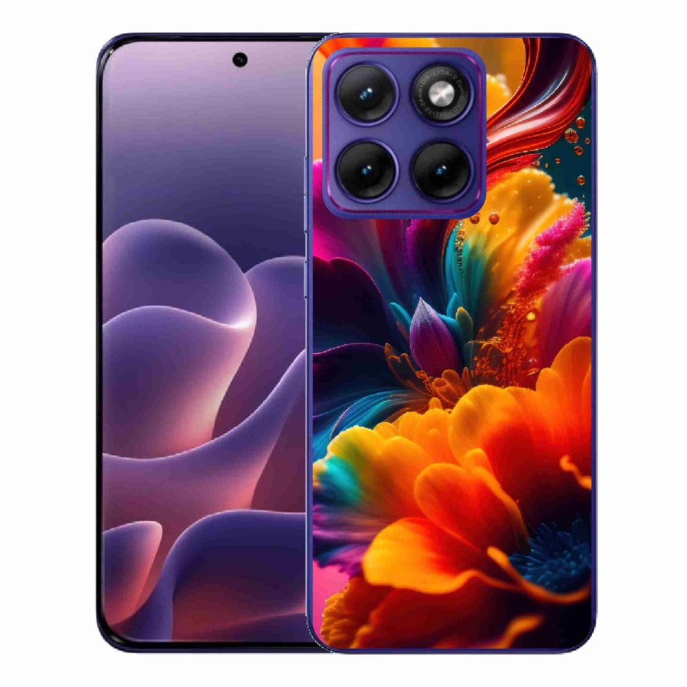 Gélový kryt mmCase na Motorola Edge 70 Fusion - abstraktný motív 2