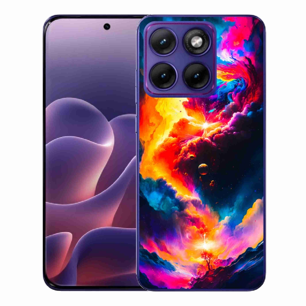 Gélový kryt mmCase na Motorola Edge 70 Fusion - abstraktný motív