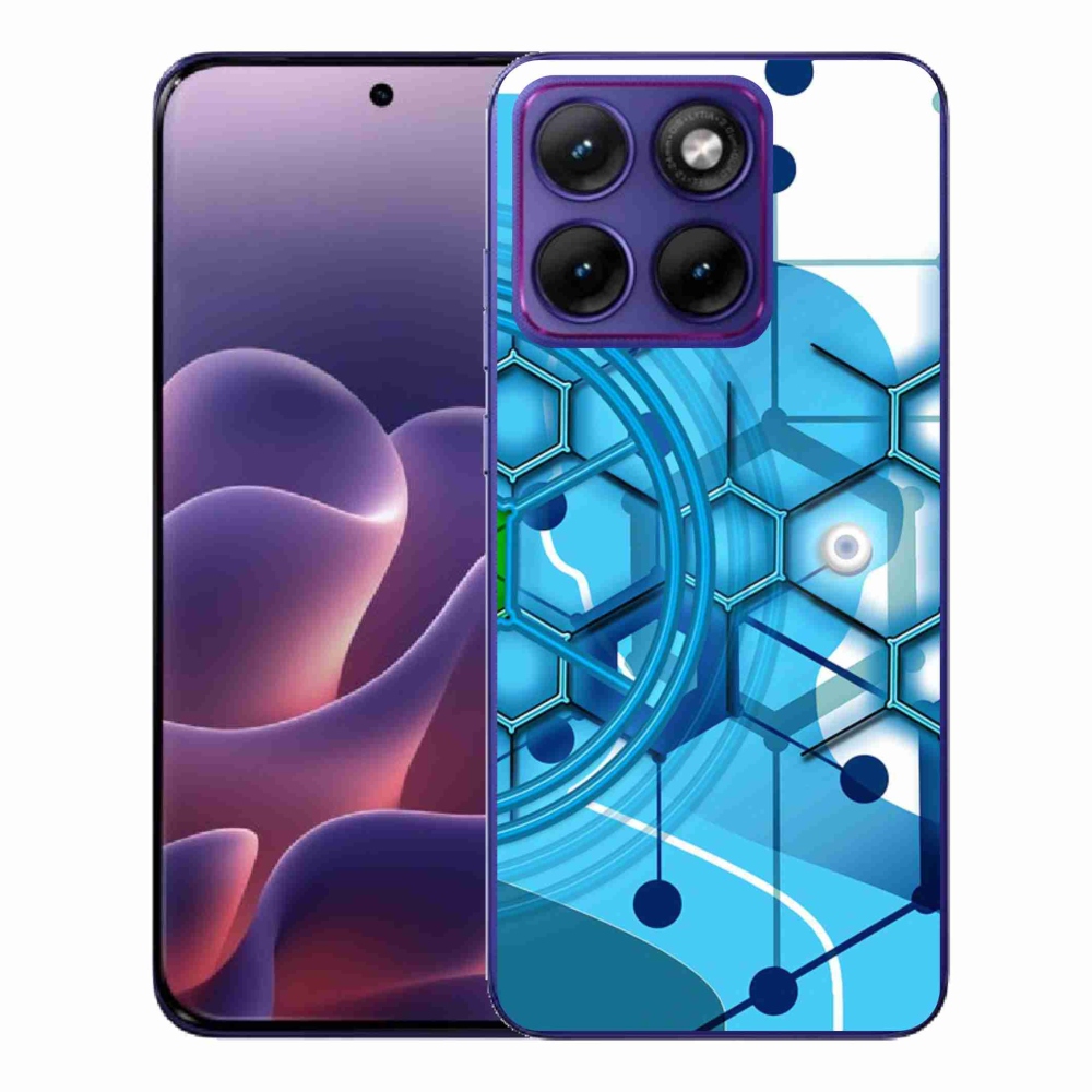 Gélový kryt mmCase na Motorola Edge 70 Fusion - abstraktný vzor 2