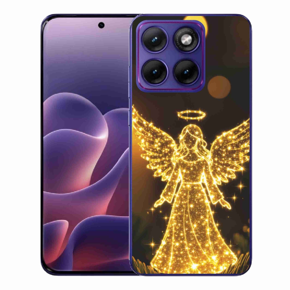 Gélový kryt mmCase na Motorola Edge 70 Fusion - anjel