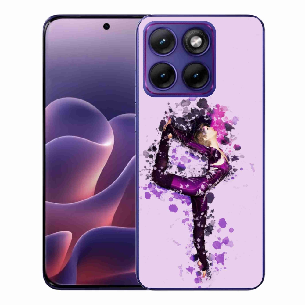 Gélový kryt mmCase na Motorola Edge 70 Fusion - baletka