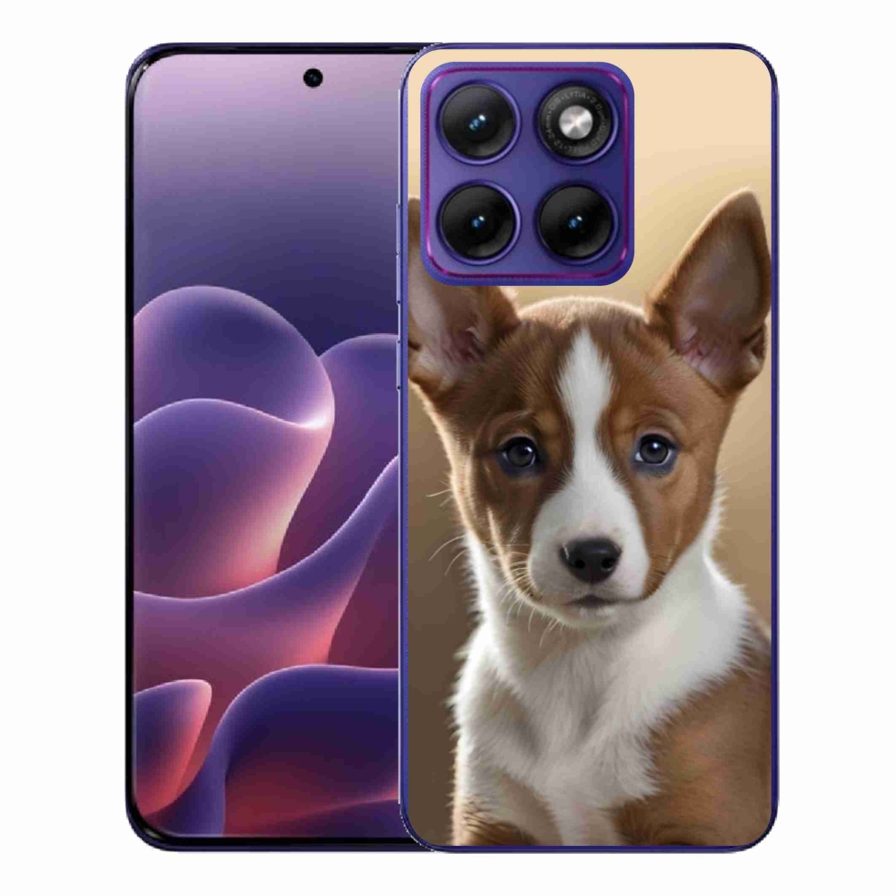 Gélový kryt mmCase na Motorola Edge 70 Fusion - basenji