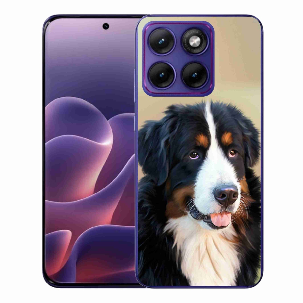 Gélový kryt mmCase na Motorola Edge 70 Fusion - bernský salašnícky pes
