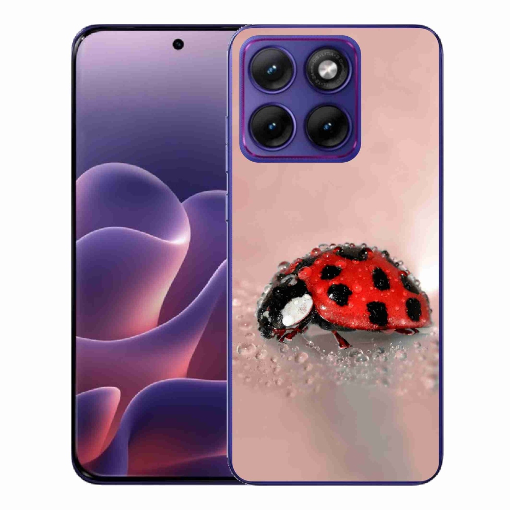 Gélový kryt mmCase na Motorola Edge 70 Fusion - lienka