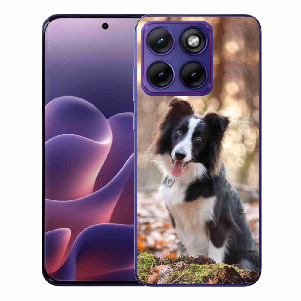 Gélový kryt mmCase na Motorola Edge 70 Fusion - border kólia 1