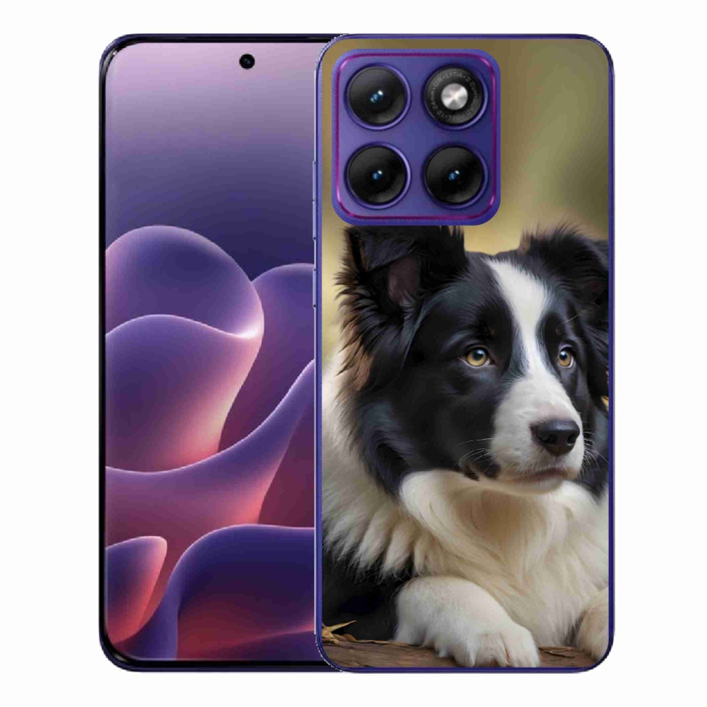 Gélový kryt mmCase na Motorola Edge 70 Fusion - border kólia 2