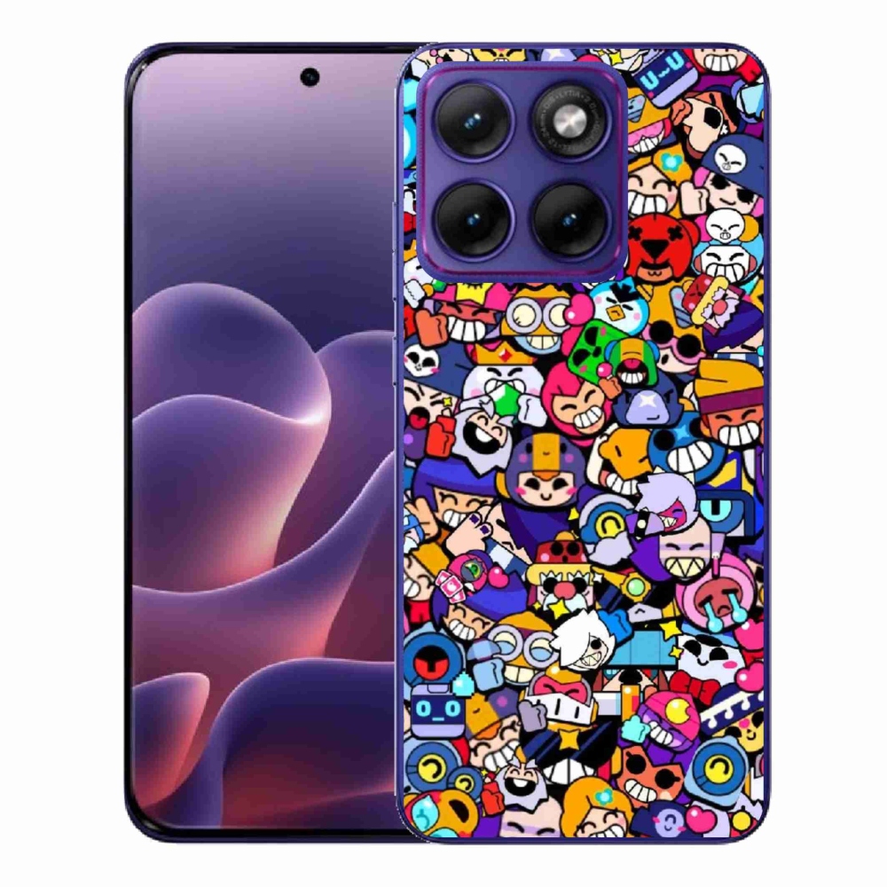 Gélový kryt mmCase na Motorola Edge 70 Fusion - brawl stars 2